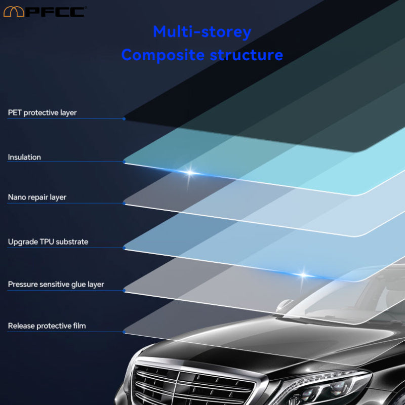 Matte car wrap film for stealth luxury look