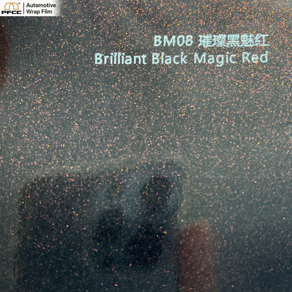 Prismatic Black-Red-PET