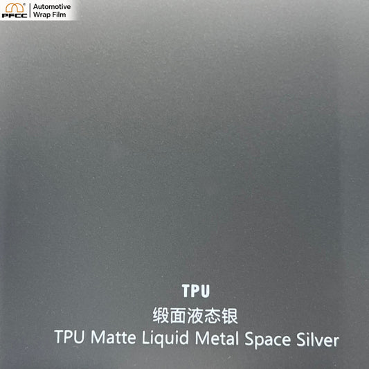 TPU Matte Liquid Metal Space Silver