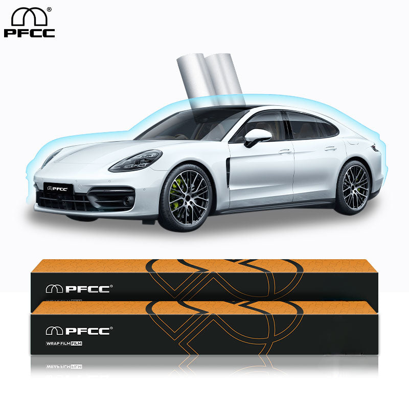 Matte TPU paint protection film with satin finish