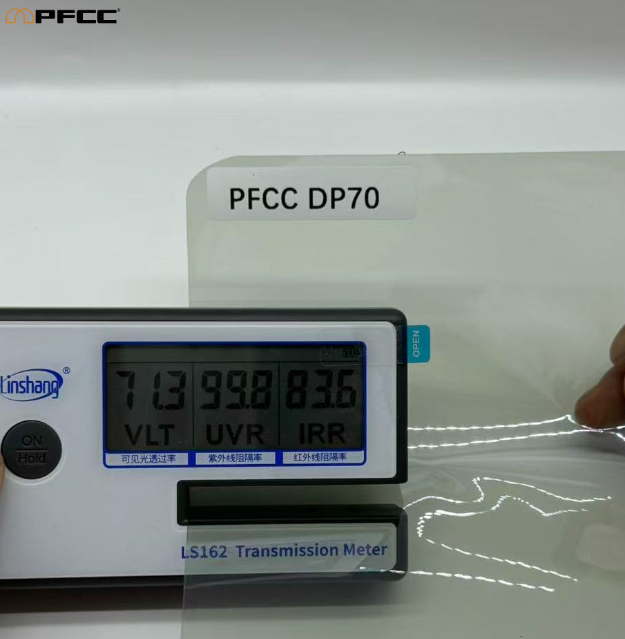 High-performance double silver automotive window film for superior heat reflection.