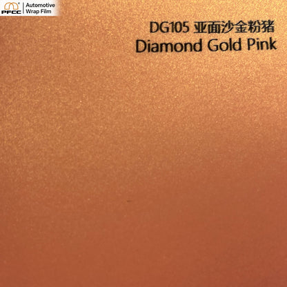 Prismatic Sand Gold Pink Pig Matte-PET