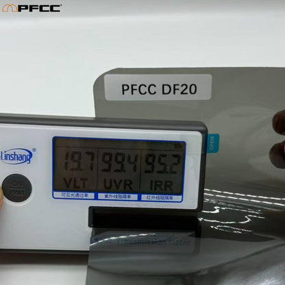 Ceramic TiN Automotive Film with Maximum UV and IR Blocking