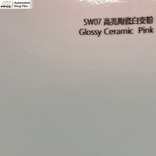 PORCELAIN White-to-Pink	Glossy-PET