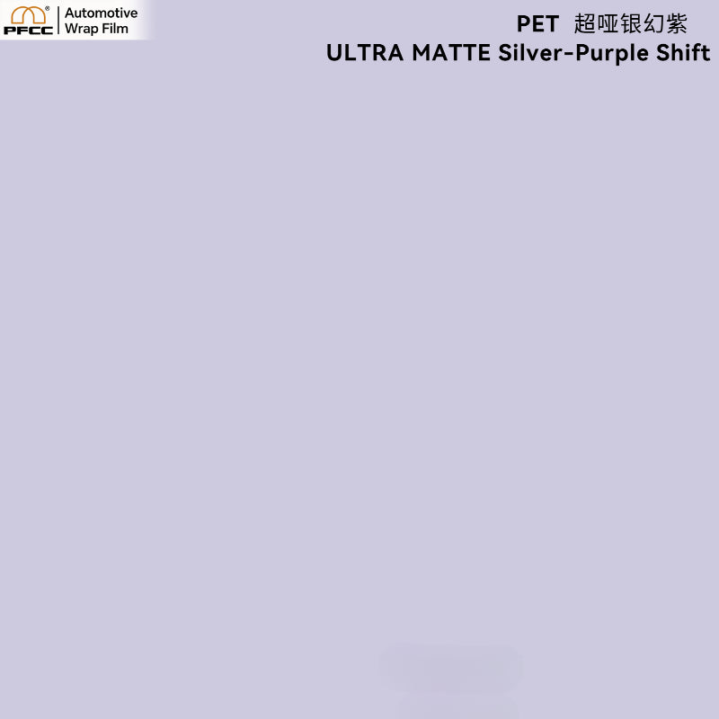 ULTRA MATTE Silver-Purple Shift-PET