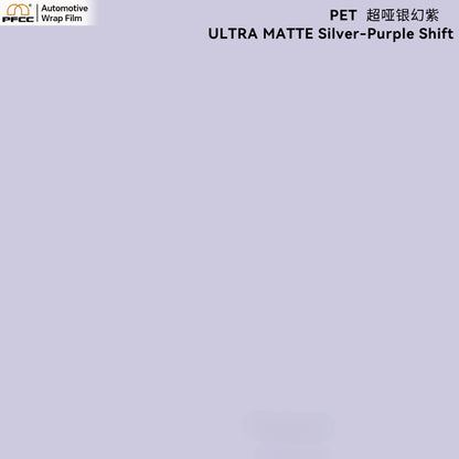 ULTRA MATTE Silver-Purple Shift-PET