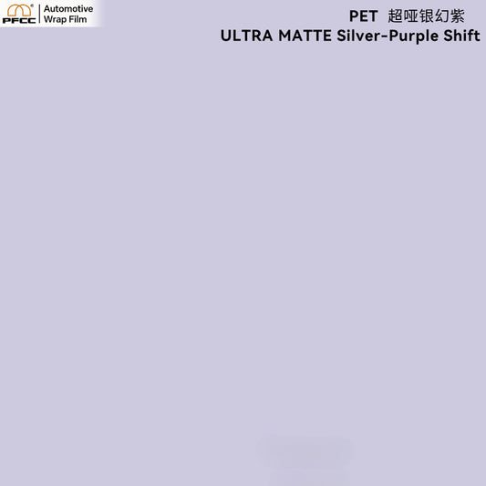 ULTRA MATTE Silver-Purple Shift-PET