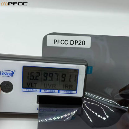 Double silver layer car tint reflecting infrared heat for a cooler ride