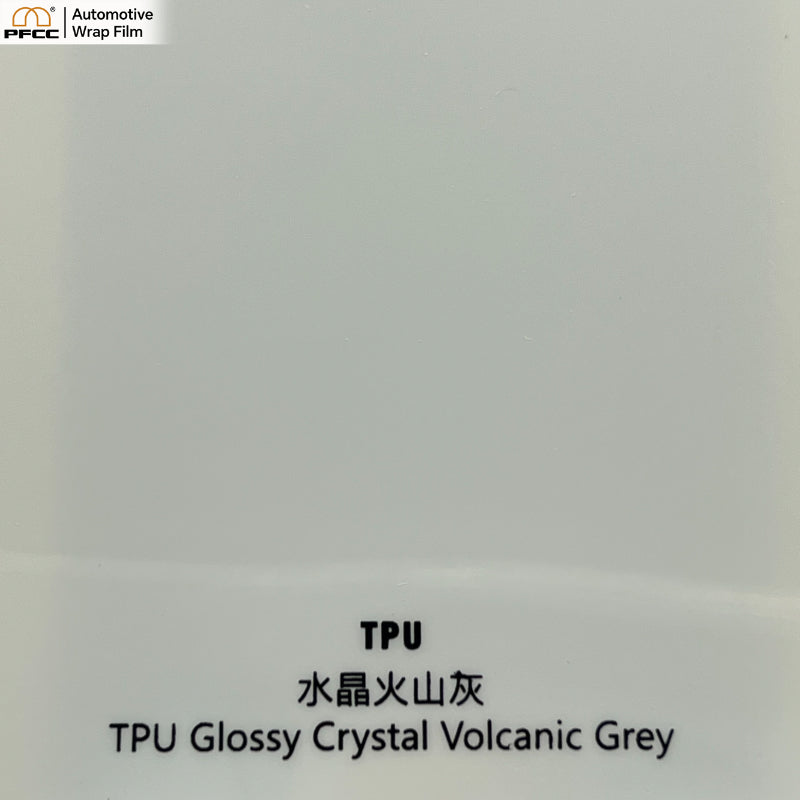 TPU Glossy Crystal Volcanic Gray