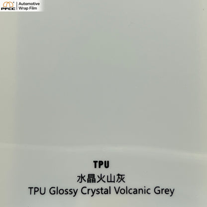 TPU Glossy Crystal Volcanic Gray