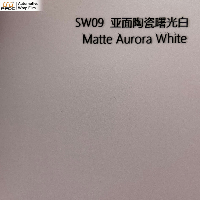 PORCELAIN Aurora White Matte	-PET