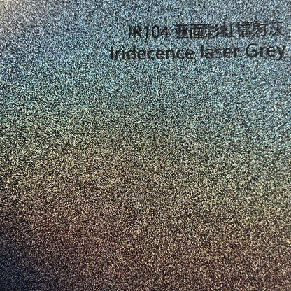 HOLOGRAPHIC Grey Prism Matte-PET