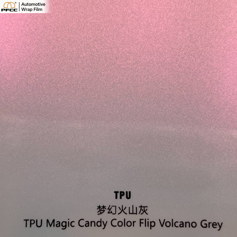 TPU Magic Candy Color Flip Volcano Grey