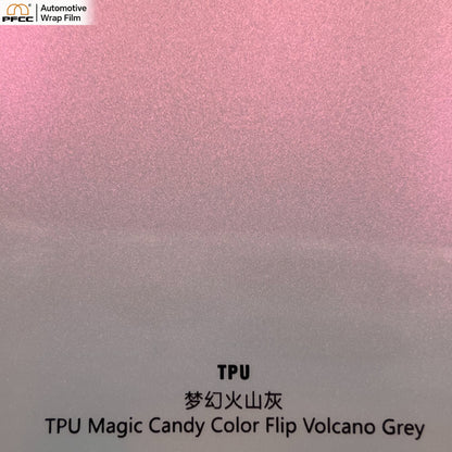 TPU Magic Candy Color Flip Volcano Grey