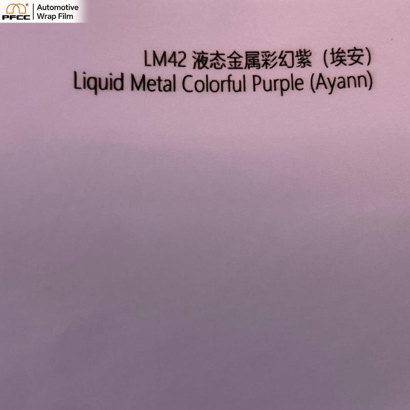 HYDRO-METAL Holographic Purple-PET