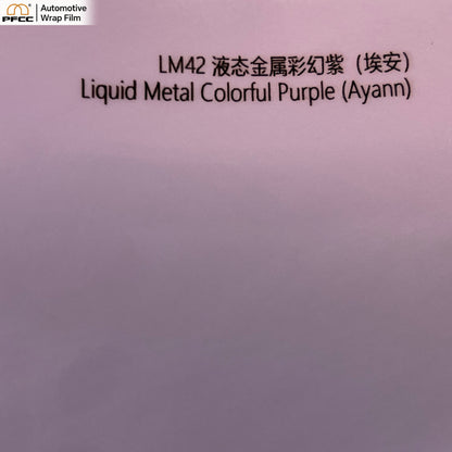 HYDRO-METAL Holographic Purple-PET