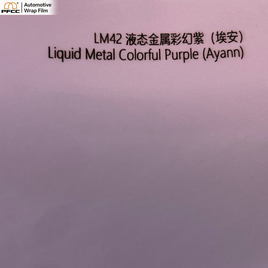 HYDRO-METAL Holographic Purple-PET