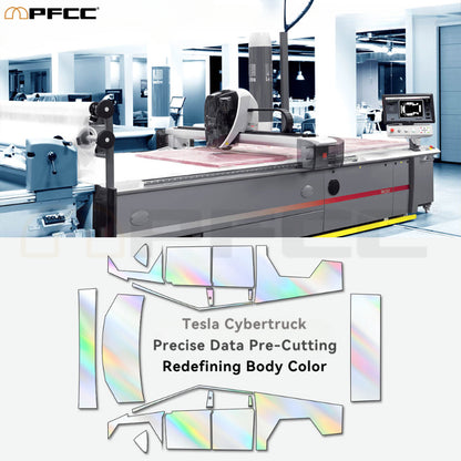 2024-2025 Tesla Cybertruck Precut Color Change &amp; Paint Protection Wrap Film