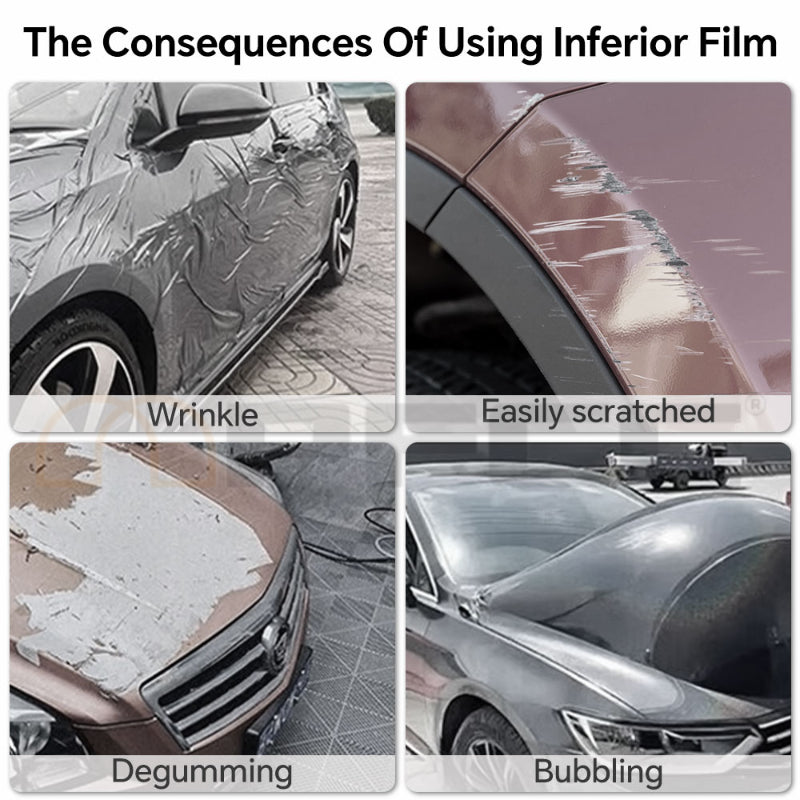 2024-2025 Tesla Cybertruck Precut Color Change &amp; Paint Protection Wrap Film